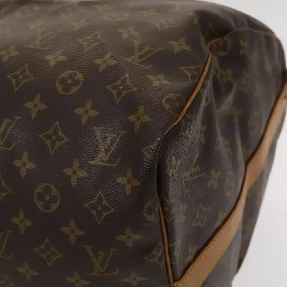 LOUIS VUITTON Monogram Keepall Bandouliere 55 Boston Bag M41414